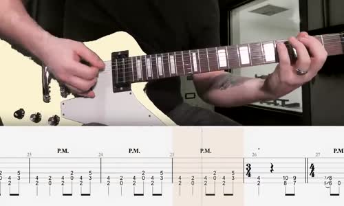 Metallica - Ride the Lightning - Guitar Tab Lesson Cover Tutorial mp4