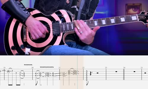 Ozzy Osbourne - No More Tears - Zakk Wylde - Guitar Tab Lesson Cover Tutorial mp4