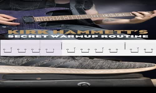 REVEALED Kirk Hammett's practice exercises! mp4