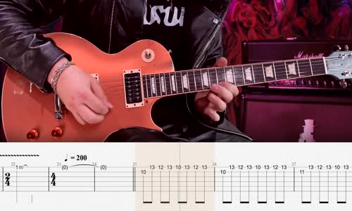 Slash - Anastasia - Guitar Tab   Lesson   Cover   Tutorial mp4