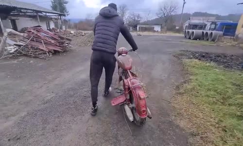 Restoration Abandoned old Motorcycle 1962s Jawa 250cc 2-Stroke - PART 1 mp4