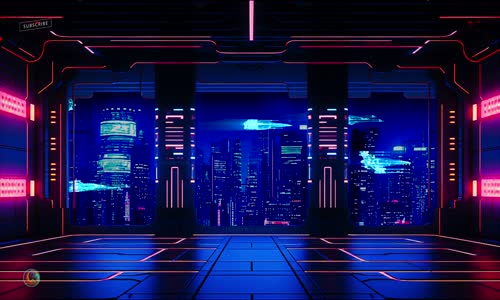 Blade Runner Vibes Futuristic Synthwave Soundscapes mp4