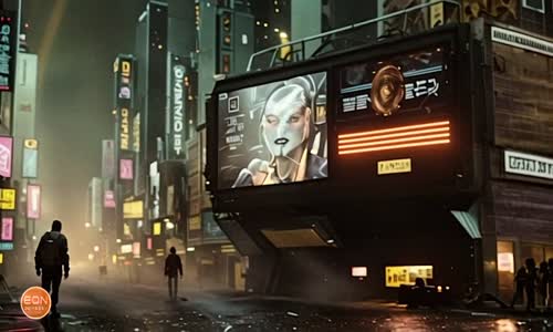 Cyberpunk 2077 - Blade Runner Vibes Futuristic Soundscapes  mp4