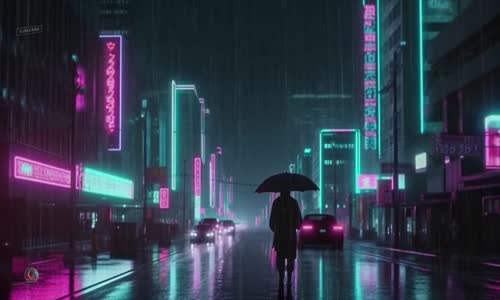 Neon Rain - Blade Runner Relaxing Ambient Music (1) mp4