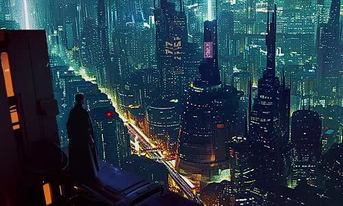 Nocturnal Nights - Blade Runner Vibes Futuristic Synthwave Soundscapes  mp4