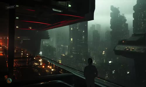 Spectre (Rain Version) - Blade Runner Vibes Futuristic Synthwave Soundscapes  mp4