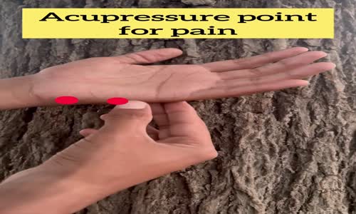 Acupressure point for pain mp4