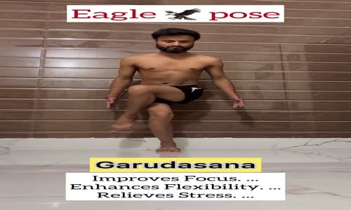 Eagle pose (Garudasana)- mp4