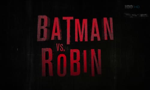 Batman vs  Robin avi