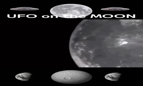 UFO Spotted on the Moon mp4