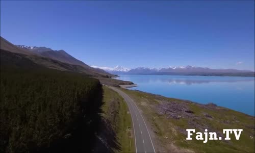 Cestování - Mount Cook - Nový Zéland z ptačí perspektivy avi