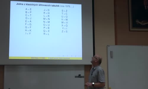Mirko Rokyta O tajných zprávách, šifrách a prvočíslech (Pátečníci 3 5 2024) mp4