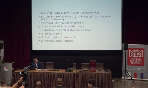 Seminář z dějin gramofonového průmyslu (4) Legendy o legendě Tino Muff (Jan Podhajský NTM 15 6 2022) mp4