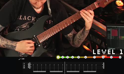 10 LEVELS OF SHRED GUITAR (beginner to pro) mp4