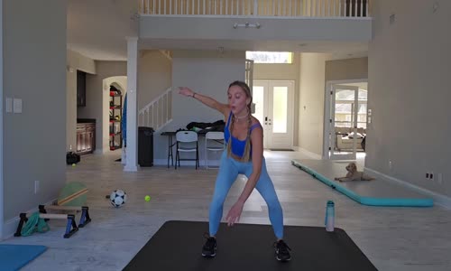 LEG DAY! 10 MIN lower body workout No Weights mp4