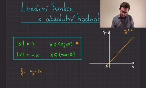 Lineární funkce s absolutní hodnotou - metoda “rozebrání funkce” #matematika mp4